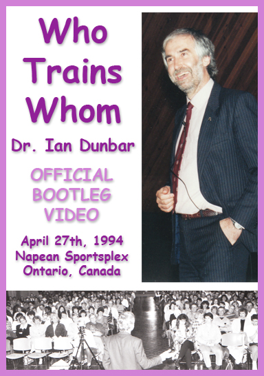Who Trains Whom - '94 Lecture