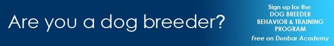 Are you a dog breeder? Sign up for the Dog Breeder Behavior & Training Program