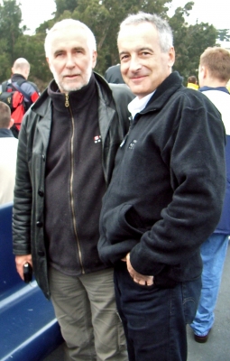 Abrantes and Dunbar in San Francisco in 2005
